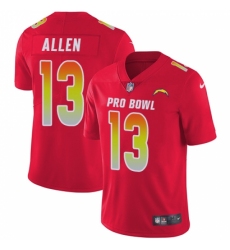 Men's Nike Los Angeles Chargers #13 Keenan Allen Limited Red 2018 Pro Bowl NFL Jersey