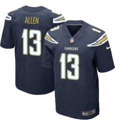 Men's Nike Los Angeles Chargers #13 Keenan Allen New Elite Navy Blue Team Color NFL Jersey