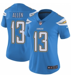Women's Nike Los Angeles Chargers #13 Keenan Allen Elite Electric Blue Alternate NFL Jersey