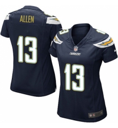 Women's Nike Los Angeles Chargers #13 Keenan Allen Game Navy Blue Team Color NFL Jersey