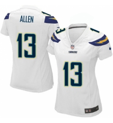 Women's Nike Los Angeles Chargers #13 Keenan Allen Game White NFL Jersey