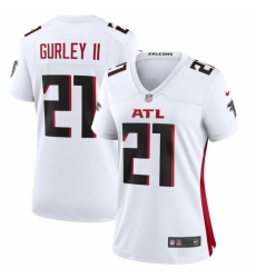Women's Atlanta Falcons #21 Todd Gurley II Nike White Game Jersey.webp