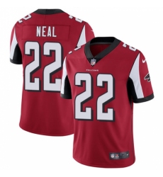 Men's Nike Atlanta Falcons #22 Keanu Neal Red Team Color Vapor Untouchable Limited Player NFL Jersey