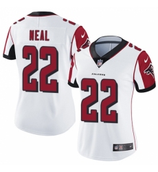 Women's Nike Atlanta Falcons #22 Keanu Neal White Vapor Untouchable Limited Player NFL Jersey