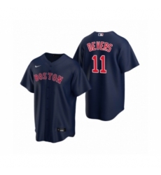 Men's Boston Red Sox #11 Rafael Devers Nike Navy Replica Alternate Jersey