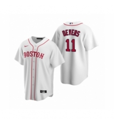 Men's Boston Red Sox #11 Rafael Devers Nike White Replica Alternate Jersey