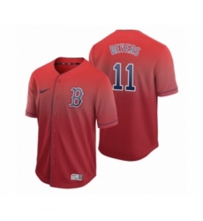 Men's Boston Red Sox #11 Rafael Devers Red Fade Nike Jersey