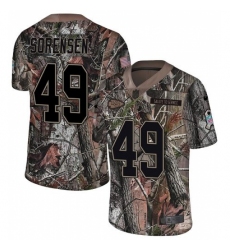 Men's Nike Kansas City Chiefs #49 Daniel Sorensen Camo Rush Realtree Limited NFL Jersey