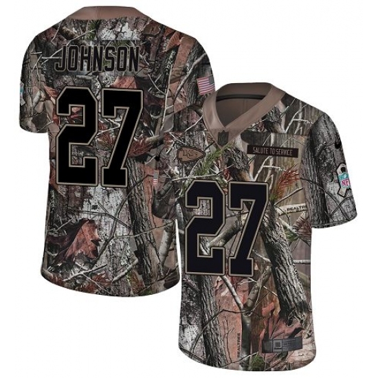 Men's Nike Kansas City Chiefs #27 Larry Johnson Camo Rush Realtree Limited NFL Jersey Men's Nike Kansas City Chiefs #27 Larry Johnson Camo Rush Realtree Limited NFL Jersey