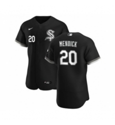 Men's Chicago White Sox #20 Danny Mendick Black Alternate 2020 Authentic Player Baseball Jersey