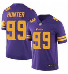 Men's Nike Minnesota Vikings #99 Danielle Hunter Limited Purple Rush Vapor Untouchable NFL Jersey