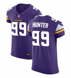 Men's Nike Minnesota Vikings #99 Danielle Hunter Purple Team Color Vapor Untouchable Elite Player NFL Jersey