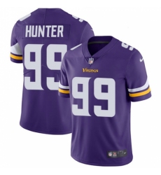 Men's Nike Minnesota Vikings #99 Danielle Hunter Purple Team Color Vapor Untouchable Limited Player NFL Jersey