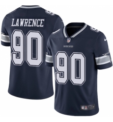 Youth Nike Dallas Cowboys #90 Demarcus Lawrence Navy Blue Team Color Vapor Untouchable Limited Player NFL Jersey