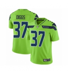 Youth Seattle Seahawks #37 Quandre Diggs Limited Green Rush Vapor Untouchable Football Jersey