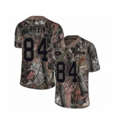 Men's New York Jets #84 Ryan Griffin Limited Camo Rush Realtree Football Jersey