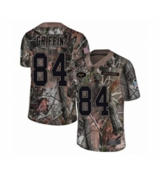 Youth New York Jets #84 Ryan Griffin Limited Camo Rush Realtree Football Jersey