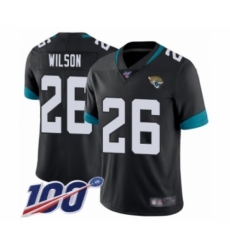 Youth Jacksonville Jaguars #26 Jarrod Wilson Black Team Color Vapor Untouchable Limited Player 100th Season Football Jersey