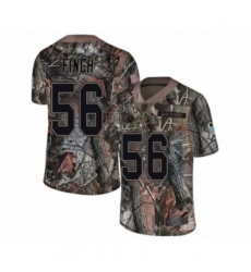 Men's Tennessee Titans #56 Sharif Finch Limited Camo Rush Realtree Football Jersey
