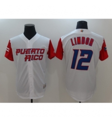 Men's New York Mets #12 Francisco Lindor Nike White Home Replica Player Jersey