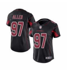 Women's Arizona Cardinals #97 Zach Allen Limited Black Rush Vapor Untouchable Football Jersey