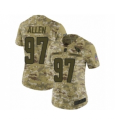 Women's Arizona Cardinals #97 Zach Allen Limited Camo 2018 Salute to Service Football Jersey