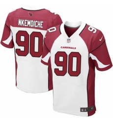 Men's Nike Arizona Cardinals #90 Robert Nkemdiche Elite White NFL Jersey