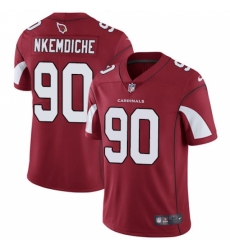Men's Nike Arizona Cardinals #90 Robert Nkemdiche Red Team Color Vapor Untouchable Limited Player NFL Jersey