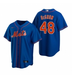 Men's Nike New York Mets #48 Jacob deGrom Royal Alternate Stitched Baseball Jersey