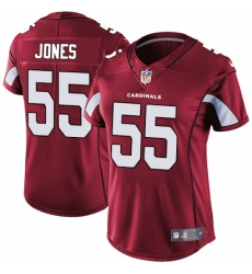 Women's Nike Arizona Cardinals #55 Chandler Jones Red Team Color Vapor Untouchable Limited Player NFL Jersey