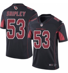 Youth Nike Arizona Cardinals #53 A.Q. Shipley Limited Black Rush Vapor Untouchable NFL Jersey