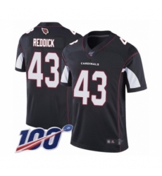 Men's Arizona Cardinals #43 Haason Reddick Black Alternate Vapor Untouchable Limited Player 100th Season Football Jersey