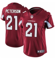 Women's Nike Arizona Cardinals #21 Patrick Peterson Red Team Color Vapor Untouchable Limited Player NFL Jersey