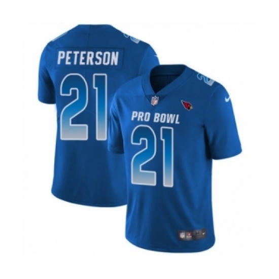 Youth Nike Arizona Cardinals #21 Patrick Peterson Limited Royal Blue NFC 2019 Pro Bowl NFL Jersey Youth Nike Arizona Cardinals #21 Patrick Peterson Limited Royal Blue NFC 2019 Pro Bowl NFL Jersey