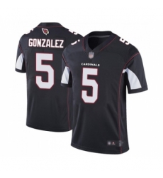 Men's Arizona Cardinals #5 Zane Gonzalez Black Alternate Vapor Untouchable Limited Player Football Jersey