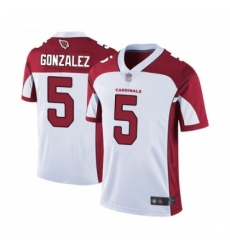 Men's Arizona Cardinals #5 Zane Gonzalez White Vapor Untouchable Limited Player Football Jersey