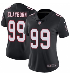 Women's Nike Atlanta Falcons #99 Adrian Clayborn Black Alternate Vapor Untouchable Limited Player NFL Jersey