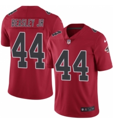 Men's Nike Atlanta Falcons #44 Vic Beasley Limited Red Rush Vapor Untouchable NFL Jersey