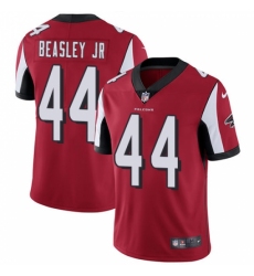 Men's Nike Atlanta Falcons #44 Vic Beasley Red Team Color Vapor Untouchable Limited Player NFL Jersey