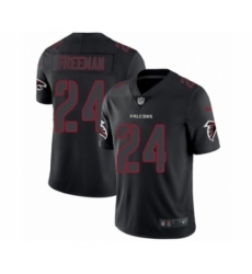 Men's Nike Atlanta Falcons #24 Devonta Freeman Limited Black Rush Impact NFL Jersey