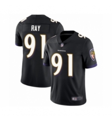 Youth Baltimore Ravens #91 Shane Ray Black Alternate Vapor Untouchable Limited Player Football Jersey