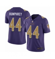 Men's Baltimore Ravens #44 Marlon Humphrey Limited Purple Rush Vapor Untouchable Football Jersey