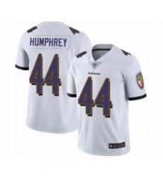 Men's Baltimore Ravens #44 Marlon Humphrey White Vapor Untouchable Limited Player Football Jersey