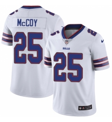 Men's Nike Buffalo Bills #25 LeSean McCoy White Vapor Untouchable Limited Player NFL Jersey