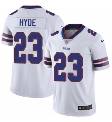 Men's Nike Buffalo Bills #23 Micah Hyde White Vapor Untouchable Limited Player NFL Jersey