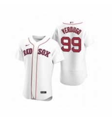 Men's Boston Red Sox #99 Alex Verdugo Nike White Authentic 2020 Home Jersey