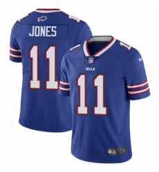 Men's Nike Buffalo Bills #11 Zay Jones Royal Blue Team Color Vapor Untouchable Limited Player NFL Jersey