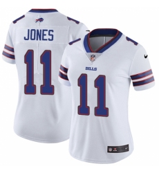 Women's Nike Buffalo Bills #11 Zay Jones White Vapor Untouchable Limited Player NFL Jersey