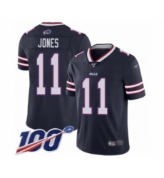 Youth Buffalo Bills #11 Zay Jones Limited Navy Blue Inverted Legend 100th Season Football Jersey