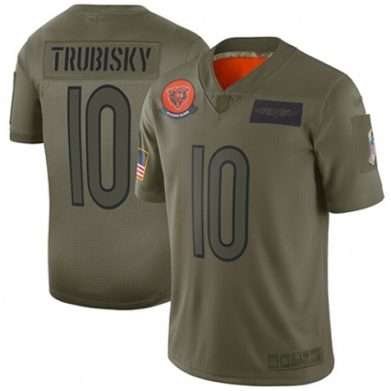 Youth Chicago Bears #10 Mitchell Trubisky Limited Camo 2019 Salute to Service Football Jersey Youth Chicago Bears #10 Mitchell Trubisky Limited Camo 2019 Salute to Service Football Jersey